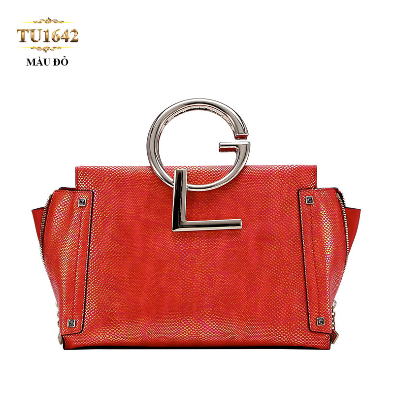 Túi xách GL cao cấp khóa hông thời trang TU1642 (Màu đỏ)